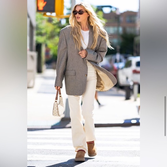 UGG Tazz Platform Clog Chestnut Slipper Sandal Shoes - Picture 2 of 7